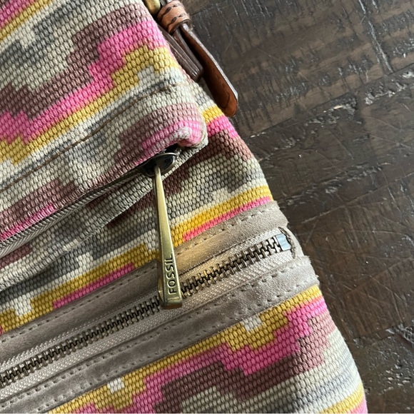 Fossil Explorer Aztec fold over bag/purse - Picture 10 of 16